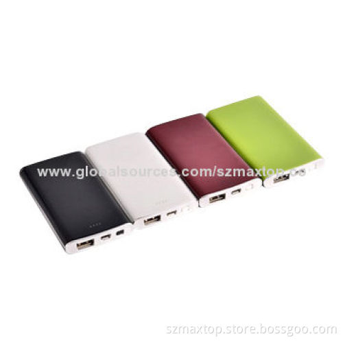 Power bank for mobile phone, OEM, 3500mAh Li-polymer, inner spray for mobile phone